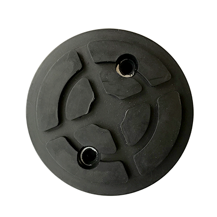 Tampone in gomma e metallo