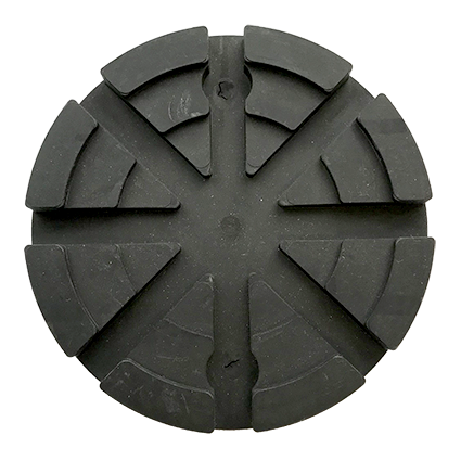 Tampone in gomma e metallo